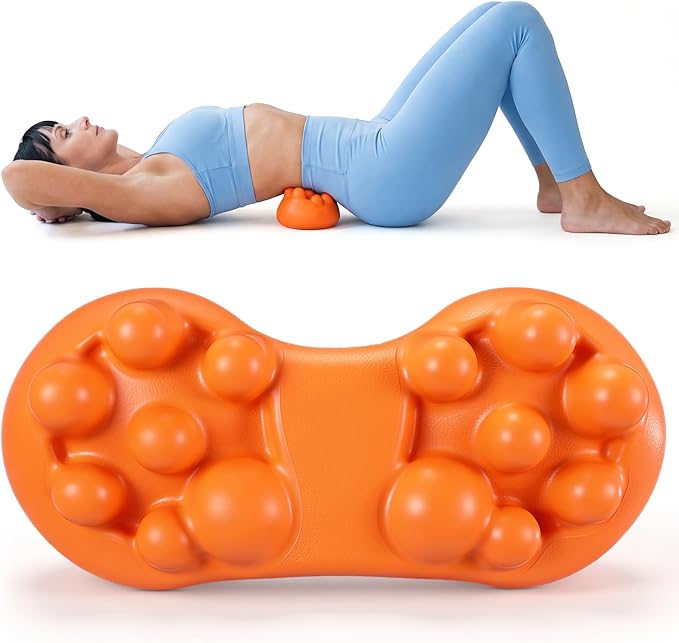 Ceenna Hip Massager for Psoas Release, Firm Sciatica Pain Relief Devices with 14 Massager Nodes, Deep Tissue Release Tool for Hip and Lower Back Pain