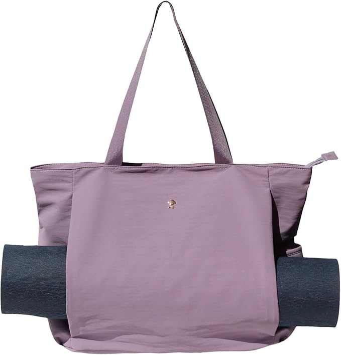 ESVAN Yoga Mat Bag Yoga Tote Carrier Shoulder Bag Carryall Tote for Office,Yoga,Pilates,Travel,Beach and Gym