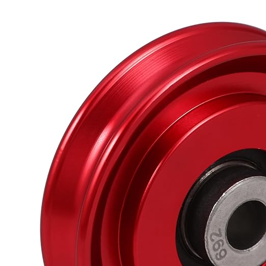 Aluminum Alloy Fitness Pulley for Home Gym Equipment Weight Lifting and Strength Training Cable Attachments with Bearings for Smooth Operation
