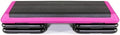 The Original STEP Exercise Step Platform, Health Club Size Stepper for Exercise at Home with 4 Stackable Risers for Height Adjustments