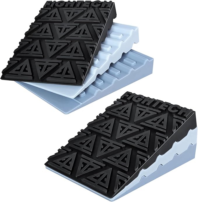 Squat Wedge Block for Elevated Heel Squats and Deadlifts - Improve Mobility, Balance, and Strength - Non-Slip, Versatile Trainer Aid