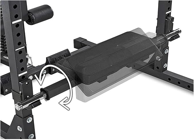 Hip Thrust Training Equipment | Fitness Accessories for Strength Training | Power Rack Attachments for Glute Workout & Muscle Building