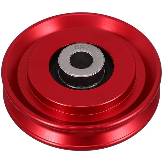 Aluminum Alloy Fitness Pulley for Home Gym Equipment Weight Lifting and Strength Training Cable Attachments with Bearings for Smooth Operation