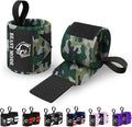 TECEUM Weightlifting 18" & 12" Wrist Wraps with Thumb Loop – Heavy Duty Wrist Workout Braces for Men and Women – Ideal for Powerlifting, Strength Training, Bodybuilding