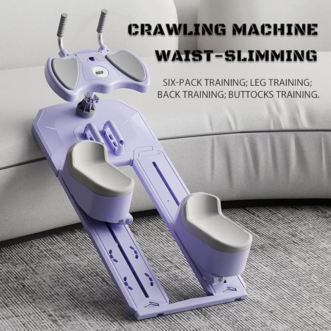 Spine Twist and Stretch Trainer, Multifunctional Abdominal Plate, Detachable Ab Trainer Machine with Anti-Slip Design, Portable Pilates Reformer for Core Workouts, Pilates Board