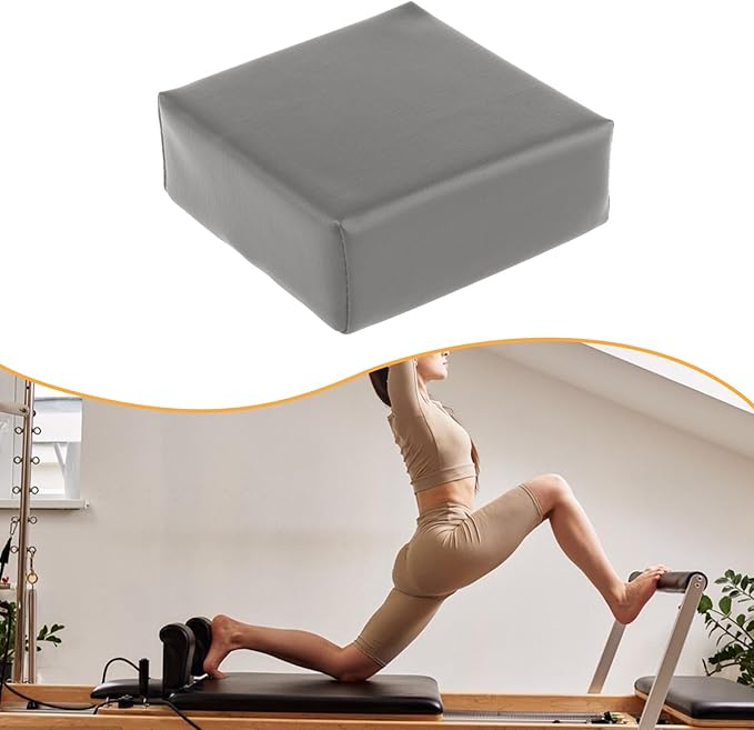 Pilates Reformer Pillow Exercise Mat Support PU Cushion for Yoga