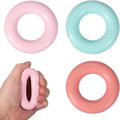 Grip Strength Trainer Rings, Portable Hand Grip Strengthener Finger Forearm Strengthener - Fitting for (Athletes/Rock Climbing/Workout/Fitness)