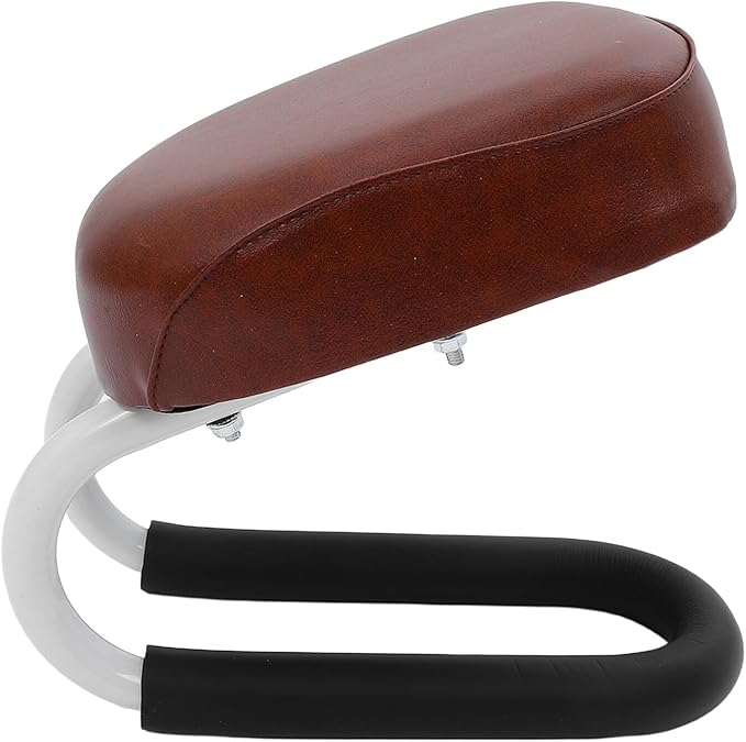 Cabilock Meditation Bench Floor Seat with Anti-Slip Cushion, Wooden Prayer Stool for Yoga and Seiza Posture, Portable Home Prayer Stool with Non-Slip Cover for Mindfulness and Meditation