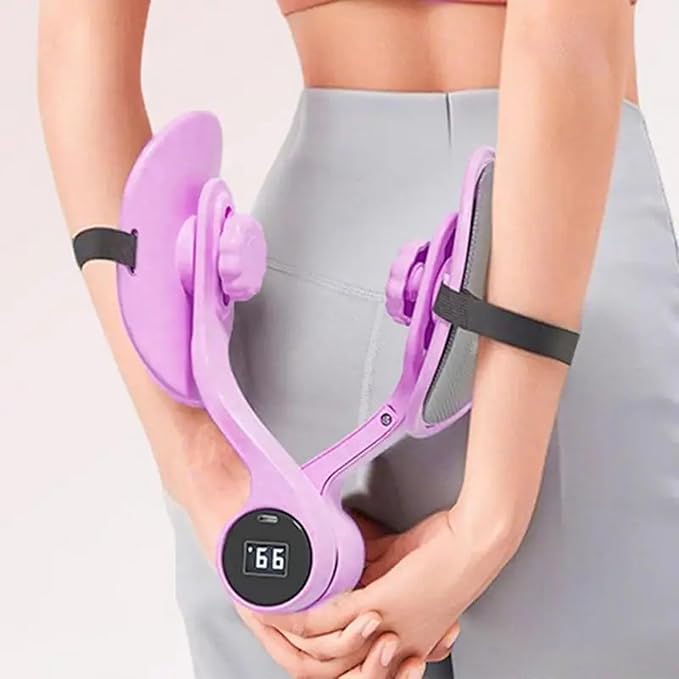 Inner Thigh Toner Muscle Fitness Exercise Equipment Pelvic Floor Trainer Arm Leg Exercisers for Home Gym Pelvic Floor Trainer Home Fitness Equipment Inner Thigh Toner