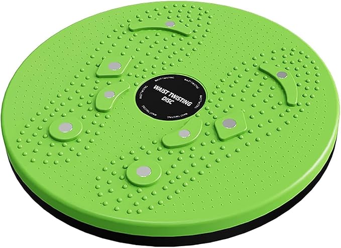 Body Sculpting Waist Twisting Disc with 8 Magnets - 9.8 Inch Ab Rotating Balance Board, Stable & Easy to Use for Beginners to Advanced Fitness Enthusiasts