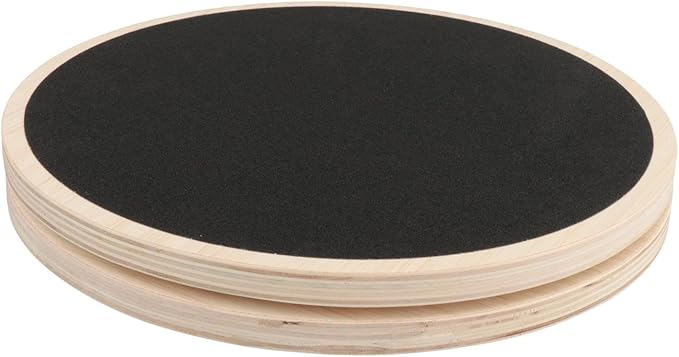 Colaxi Waist Twist Board Ab Twist Board Core Training Fitness Tool Wood for Home Gym Sturdy for Exercise for Strengthening Abdominal