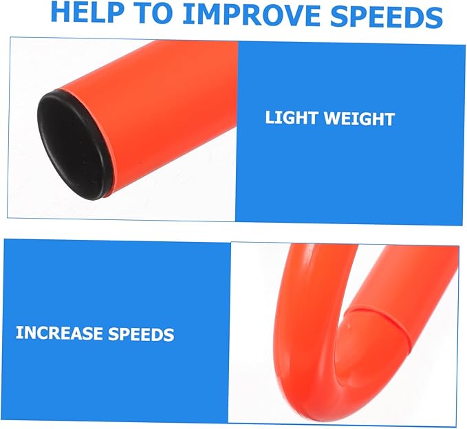 Agility Speed Hurdle Training Equipment for Boy Girl Portable High Hurdles for Soccer and Football Practice for Developing Skills and Agility Young Athletes