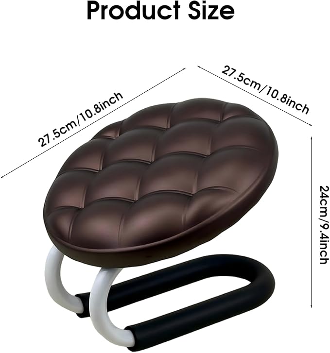 Meditation Stool, Adjustable Height Metal Kneeling Stool, Portable Non-Slip Prayer Bench for Yoga Praying Home