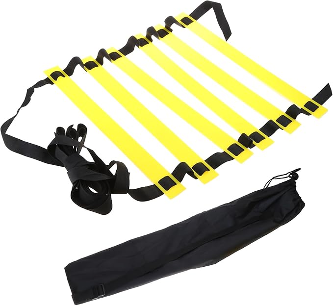 Agility Ladder Speed Training Set Exercise Ladders for Soccer Football Footworks Sports Training with Carry Bag Fitness