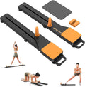 MERACH Pilates Board, Multifunctional Abdominal Plate, Detachable Ab Trainer Machine with Anti-Slip and Quiet Design, Portable Pilates Reformer for Core Workouts, Home Gym Equipment for Women
