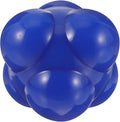 ARTIBETTER Large Hexagonal Reaction Ball Agile Training Ball Silicone 68mm Blue for Quickness Conditioning and Baseball Agility Exercises at Home Gym