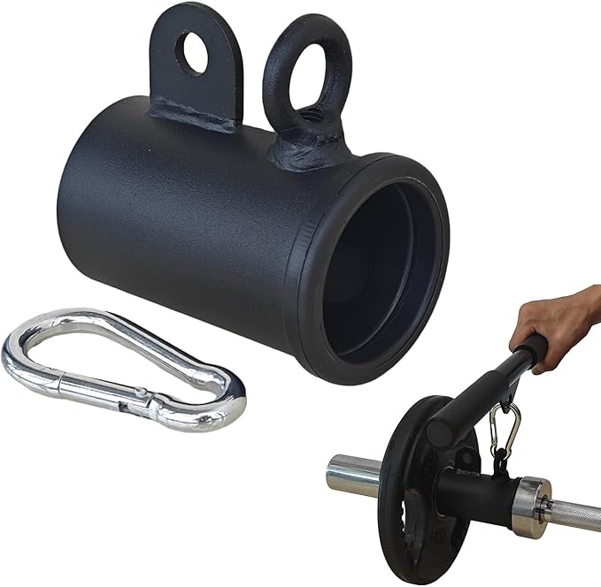 Row Attachment, Row Handle for Barbell, Exercise Equipment Fitness Gear for Strength Training Back, Shoulder, Arm Workouts at Home for Women and Men
