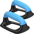 Kipika Push Up Bars, Pushup Stands With Thickened Soft Plastic Handle, Stable and Non-Slip Base, Pushup Handles Perfect for Floor Strength Training
