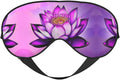 Purple Lotus Head-Mounted Double-Sided Light-Blocking Sleeping Eye mask to Protect Eyes and Relieve Eye Fatigue