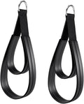 2Pcs Pilates Double Loop Straps for Reformer, Comfortable Grip Nonslip Ankle Legs Straps for Flexibility Strength Dexterity