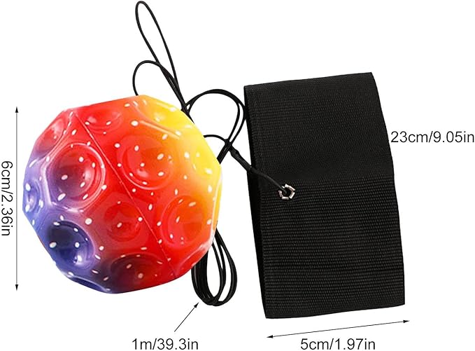 LAFANDE Wrist Return Ball - Sports Rebound Exercise Toy for Single Player, Indoor or Outdoor