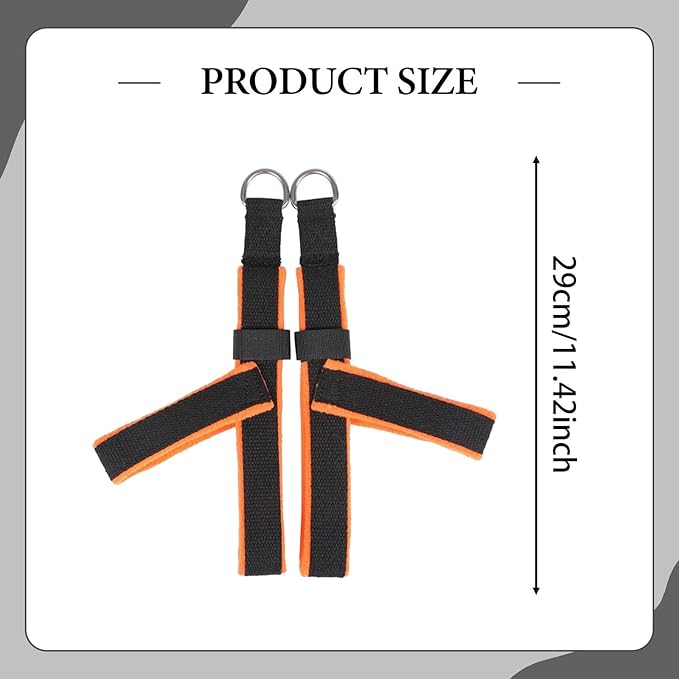 2 Pieces Pilates Straps Yoga Straps D Improve Flexibility Flexible Fitness Belts Reformer Strap for Home Studio Exercise