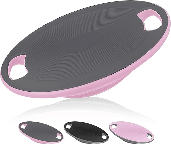 Wobble Balance Board with 15.5" No-Skid Surface for Core Trainer Physical Therapy, Home Office Exercise Balance Board for Woman & Man