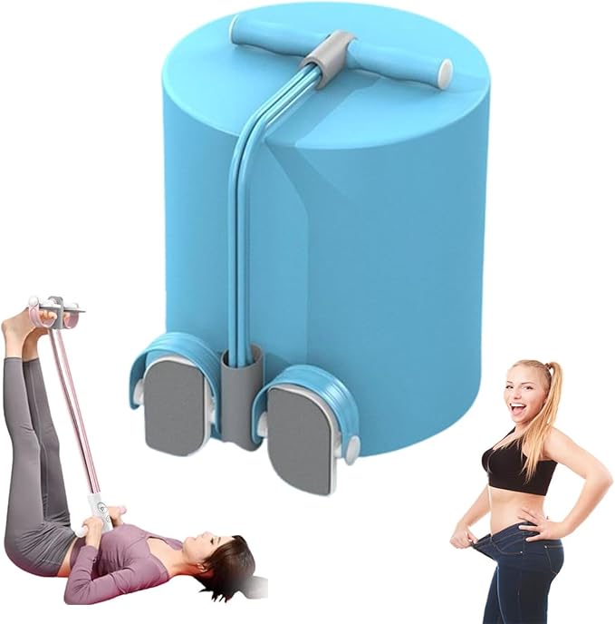 Manual Tension Training Pedal,Pedal De Resistencia De 6 Tubos,Home Gym Arm and Waist Training Pedals Band,21 Fitness Tension Rope -6 Tube Pedals Ankle Puller,for Home Gym Exercise
