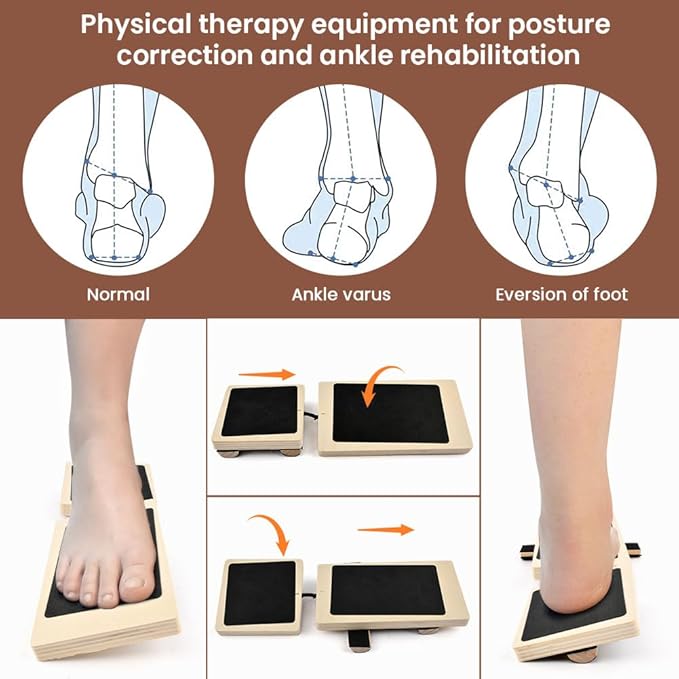 Ankle Balance Board Ankle Strengthener Exerciser for Sprained, Foot Strengthener Exerciser for Stability Exercises, Posture Correction, Balance Training