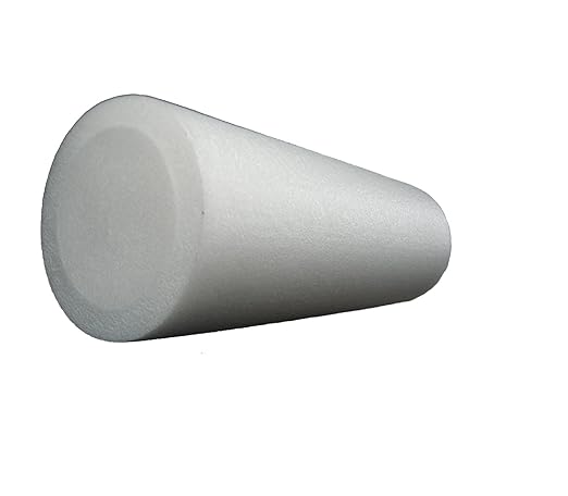 White Foam Roller 6x36 Round