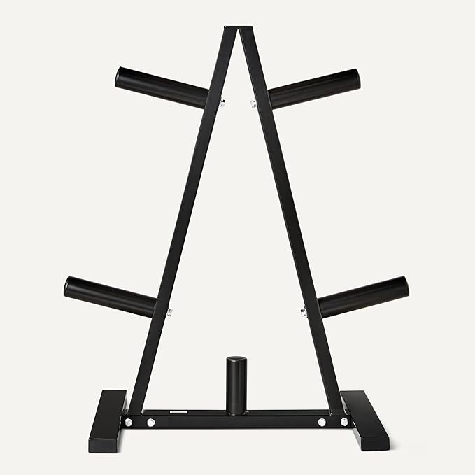 Amazon Basics Weight Plate Tree Rack
