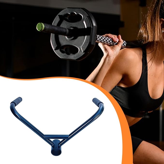 Colaxi V Bar Attachment for Weight Lifting Strength Training Exercise Gym Heavy Duty Fitness Equipment Sturdy Metal Cable Attachment
