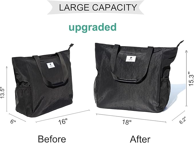 ESVAN Yoga Mat Bag Yoga Tote Carrier Shoulder Bag Carryall Tote for Office,Yoga,Pilates,Travel,Beach and Gym