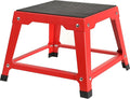 12 Inch Plyometric Platform Box Red Step Up Box Exercise Jump Box Gym Step Up Platform Fitness Jump Box Step Stool Exercise Jumping Box Step Stool Workout Exercise Fit Training