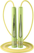 YUEDONG Adjustable Jump Rope Dual Ball Bearings,Tangle-Free 2-Section Rope,Self-Locking,Ergonomic Handles for Fitness,Boxing,HIIT,Men Women Kids