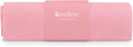 Wellrox Microfiber Yoga Hand Towel – Super Soft, Quick-Dry, Non Slip Yoga Towel for Hot Pilates, Gym & Workouts (26.5" x 16", Pink)