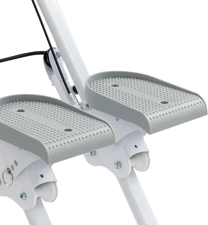 Foldable Stair Stepper Machine for Home Gym - 220LB Capacity Cardio Climber with Display, Adjustable Angle Vertical Stair Climber Exercise Equipment for Full-Body Workout