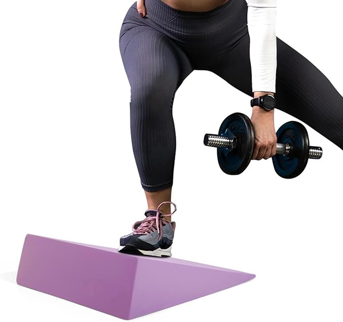 Squat Wedge Block Wedge Block Footrest Cushion Slant Board Calf Stretcher Foot Incline Board for Balancing Practice