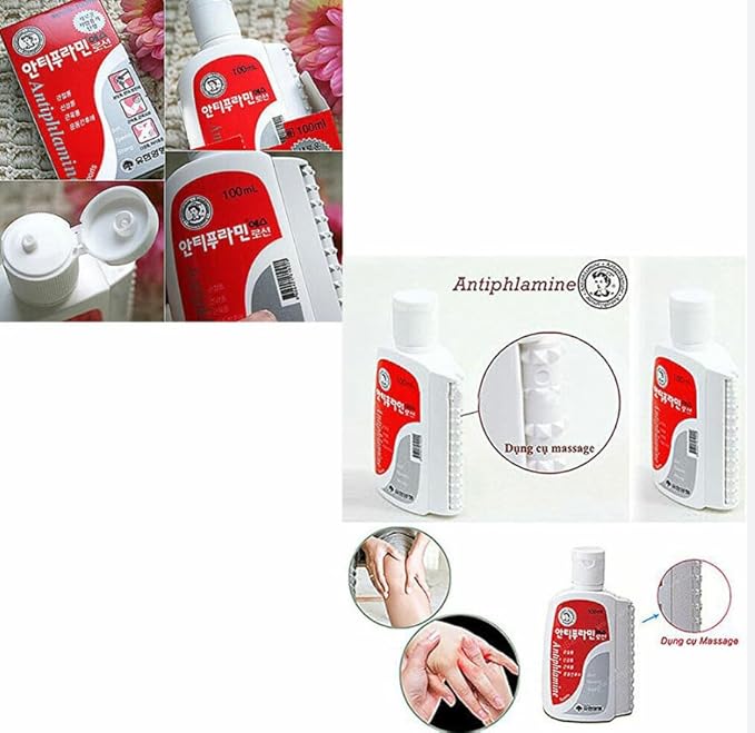 Generic Antiphlamine Massage Lotion Muscle Relief Muscle Oil 100ml (Pack of 2), White