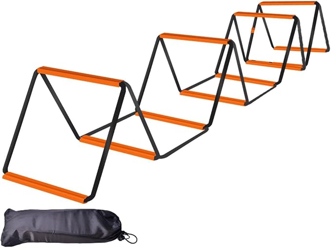 Agility Ladder Soccer Speed Ladder Multifunction Flexible Agility Training Equipment Football Footwork Ladder for Home Gym