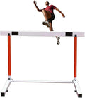Athletics Hurdles, Height Adjustable Sports Training Hurdle Professional Athlete/Coach Practice Speed Hurdles (65cm)