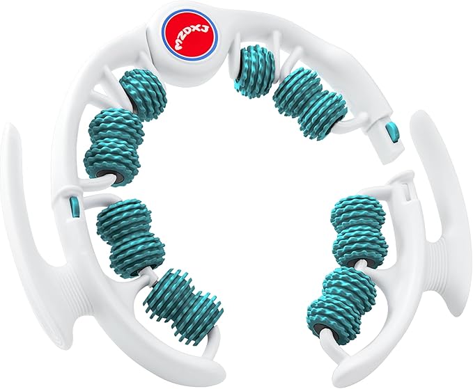 Cellulite Massage Tool - Lymphatic Drainage Massager - Muscle Roller, Deep Fascia Massage, Dimpled Skin Removal, Legs/Thighs/Buttocks, Anti-Cellulite Roller, Smooth Skin, Pain Relief (Green)