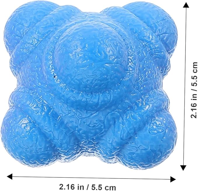 KESYOO 6pcs Baseball Goalkeeper Training Equipment Hexagonal Exercise Balls for Reaction Agility Speed Reflexes Home Sports