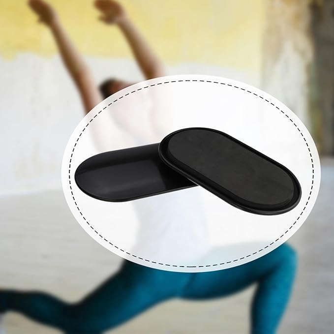 2Pcs Core Sliders Slide Pads Abdominal Training Ab Pads Ab Floor Gliders for Home Yoga Carpet Pilates Travel