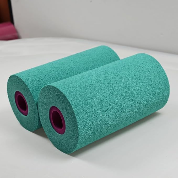 Foot Foam Pads Rollers Replacement for Leg Extension Attachments for Weight Bench and Home Gym Equipment, Fits Tube Diameter 22-25mm