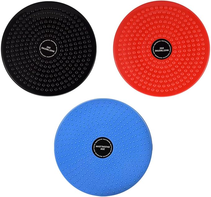 Twist Board for Exercise 9.6 Inch Large Non-slip Safety Wobble Board Waist Twisting Disc for Women Men Slimming and Strengthening Abdominal & Stomach Exercise Equipment At Home, Waist Twisting Disc