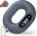 Smart Grip Strength Trainer with Bluetooth APP - Squeeze to Play Games & Scroll TikTok Hands-Free, Soft Silicone, Portable Hand Exercise for Strength, Stress Relief & Rehab