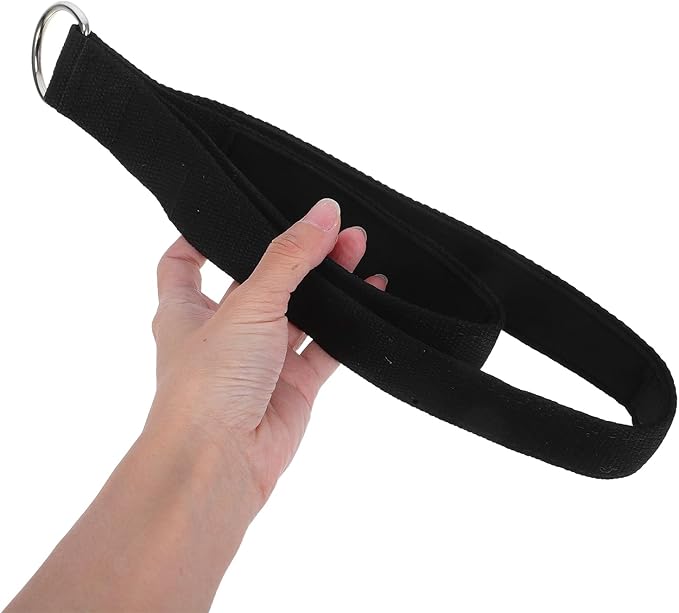 2pcs Yoga Strap For Stretching: Multi-Purpose Fitness Bands With D Ring Buckle - Elastic Straps For Flexibility Strength Training & Workouts