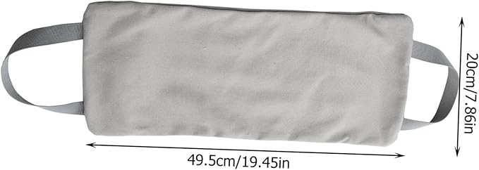 Milisten Workout Training Sandbag Sturdy Handles Versatile Fitness Sandbag for Strength and Endurance for Home Gym Exercise Grey