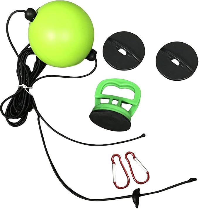 Yiju Boxing Reflex Ball Boxing Speed Ball MMA Workout Focus Trainer Adults Kids Double End Punching Ball for Hand Eye Coordination